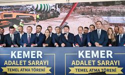 Bakan Tunç Kemer'de temel atma törenine katıldı