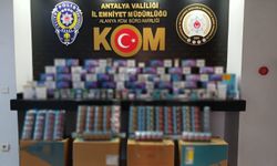 Antalya’da kaçak sigara operasyonu