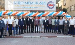 Büro Memur-Sen Antalya Şubesi açıldı