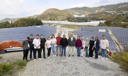 Alman öğrencilerden Alanya'da enerji çalışması