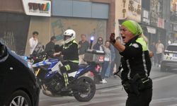 Kadın polisin dikkati faciayı önledi