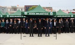 Atatürk Serik'te törenle anıldı