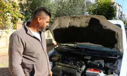 Motor kaputunu açtığında şoke oldu