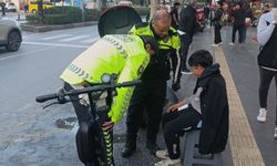 Scooter midibüse çarptı: 1 yaralı