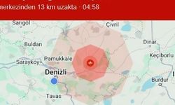 Denizli'de deprem