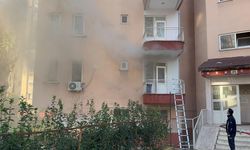 Kepez'deki yangın panik yarattı