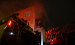 Antalya'da apartman dairesinde korkutan yangın