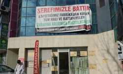 Şerefle batan fabrikanın malları