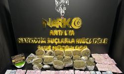 Antalya'da yasaklı madde operasyonu
