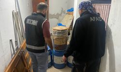177 kilogram siyanür ele geçirildi