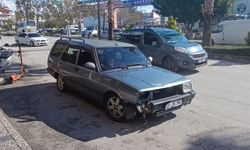 Kavşakta kaza: 1 yaralı