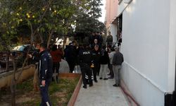 Apartmanı alevler sardı