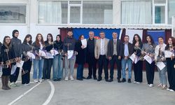 Model uçak eğitim sertifikaları dağıtıldı