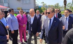 Üstel'den Mevlüt Çavuşoğluna taziye ziyareti