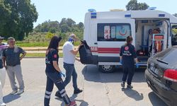Önünde seyreden araca çarptı