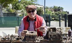 Batan geminin maketini yaptı