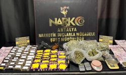 Antalya'da narkotikten operasyon