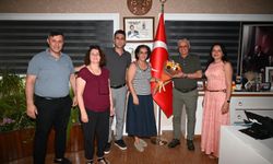 Öğrencilerden Başkan Topaloğlu'na ziyaret