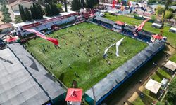 Manavgat'ta güreş coşkusu