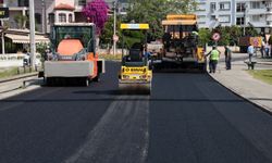 Manavgat’ta yollar yenileniyor