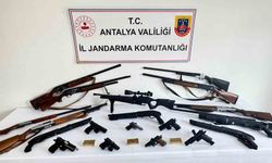 Alanya'da silah kaçakçılığı: 3 tutuklu