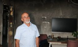 Evleri yanan çift yardım eli bekliyor