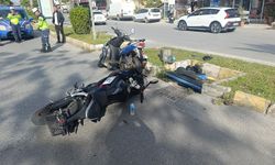 Manavgat'ta motosikletler çarpıştı