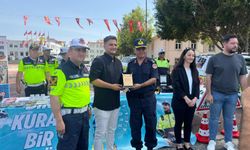 Örnek sürücülere plaket