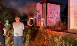 Gazipaşa'da trafo yangını