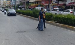 Motosiklet çocuğa çarptı