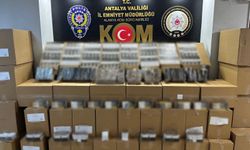 Antalya'da kaçakçılık operasyonu