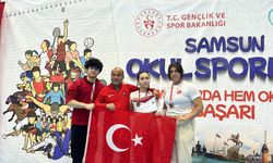 Gazipaşalı öğrenciler kürsüde