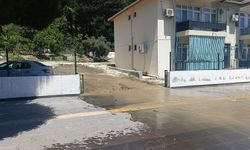 Manavgat’ta cadde göle döndü
