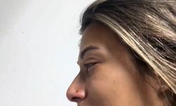 Kadın üretici gözyaşlarına hakim olamadı