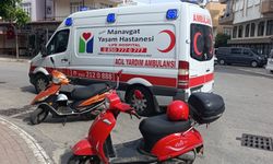 Elektrikli bisiklet devrildi: 1 yaralı