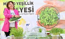Heykeller yeşerdi, minyatür bahçeler ortaya çıktı