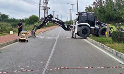 Manavgat'ta hissedarlar yolu kapattı