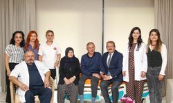 Müdür Özkan'dan hasta ziyareti