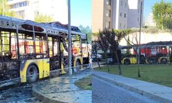 Otobüs küle döndü