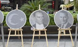 19 Mayıs’a özel string art sergisi
