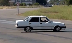 Drift atan sürücüye 46 bin TL ceza