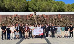 Manavgatlı gençler Çanakkale'de