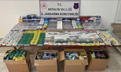 Manavgat'ta kaçakçılık operasyonu