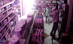 Marketten alkol çaldılar
