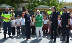 Korkuteli'de trafik eğitimi