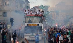 Serik Belediyespor'dan şampiyonluk coşkusu
