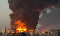 Sudan'da patlama ve yangın