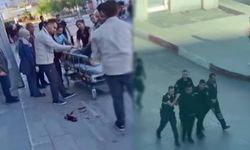Hastane bahçesinde husumetlisini vurdu