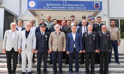 Manavgat'ta bayramlaşma