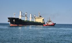 Karaya oturan gemi kurtarılamadı